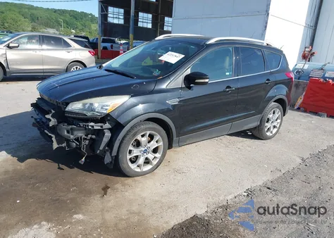 2014 Ford Escape Titanium из США, поврежденный, VIN 1FMCU9J92EUE58167